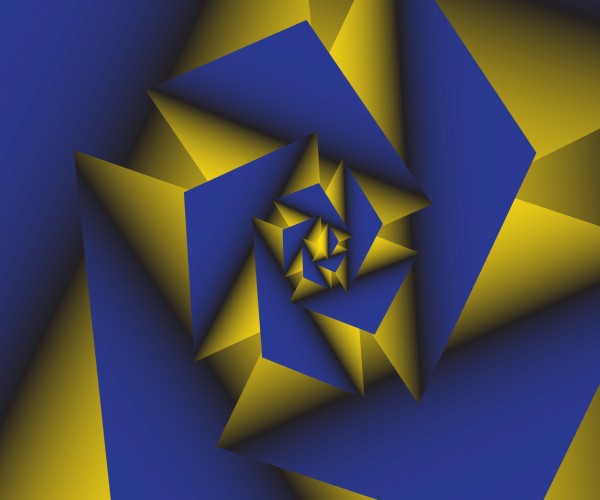 Blue Tech Spiral Digital Download